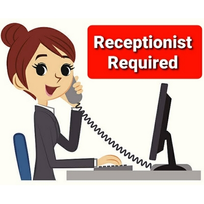 Receptionist wanted part-time
